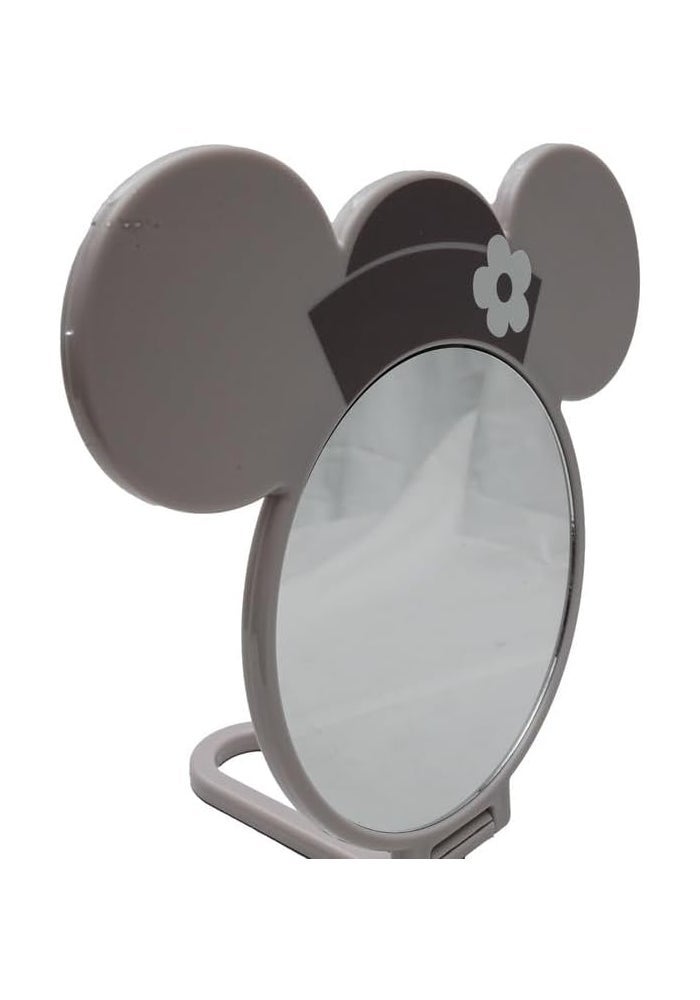 Daiso Die Cut Hand Mirror - Minnie - Purple - Image 3